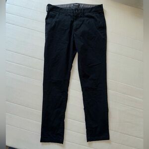 Express Black Chinos Slim Fit